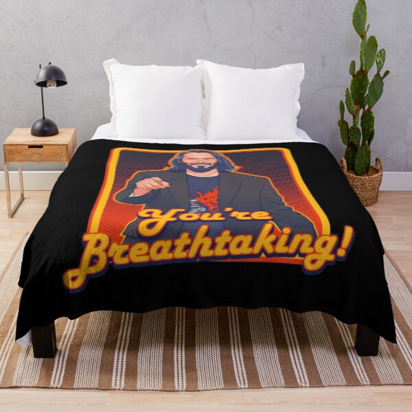 Item preview, You're Breathtaking Keanu Reeves Classic designed and sold by uehjbeopq49.