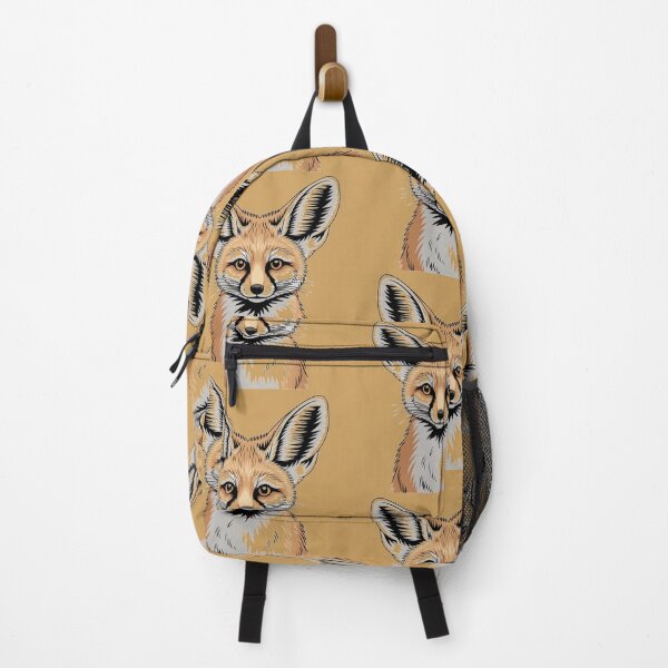 Item preview, Fox Illustration – Detailed Wild Animal Artwork with Large Ears designed and sold by Royalsticker.