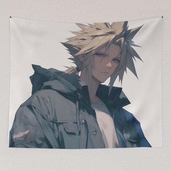 Artikelvorschau, Cloud Strife - 1 entworfen und verkauft von Infinite-Aspire.