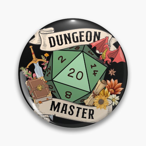 Item preview, Dungeon Master D20 - Tabletop rpg dnd dice designed and sold by DungeonAtelier.