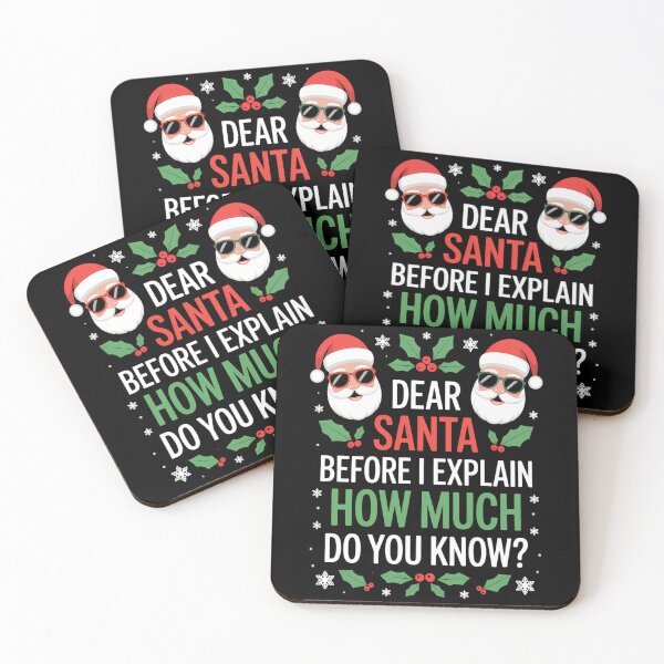 Item preview, Funny Christmas Santa Joke designed and sold by WalshDrawnLaugh.