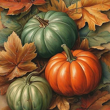Artwork thumbnail, Fall Pattern 1 by dudeoir