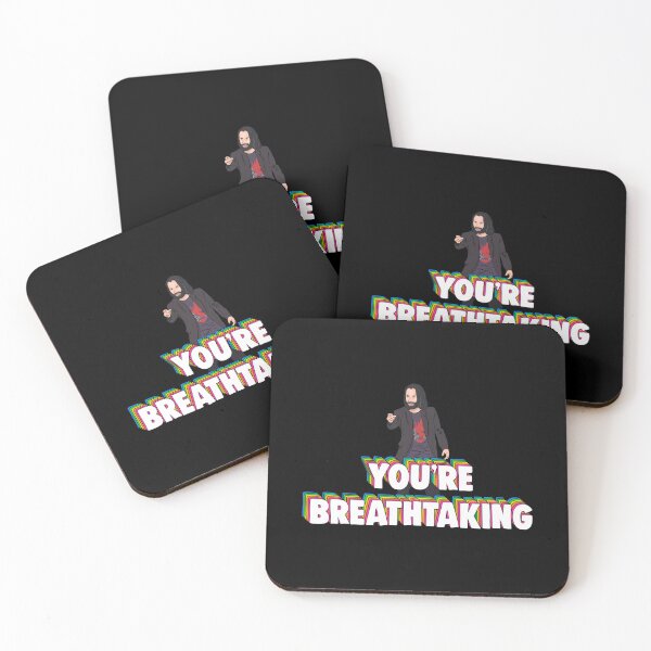 Item preview, You're Breathtaking Keanu Reeves Memes 	 designed and sold by uehjbeopq49.
