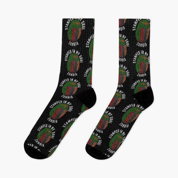 Item preview, Stamped in My Soul Zambia Flag Design Zambian Pride designed and sold by chrisrivait.