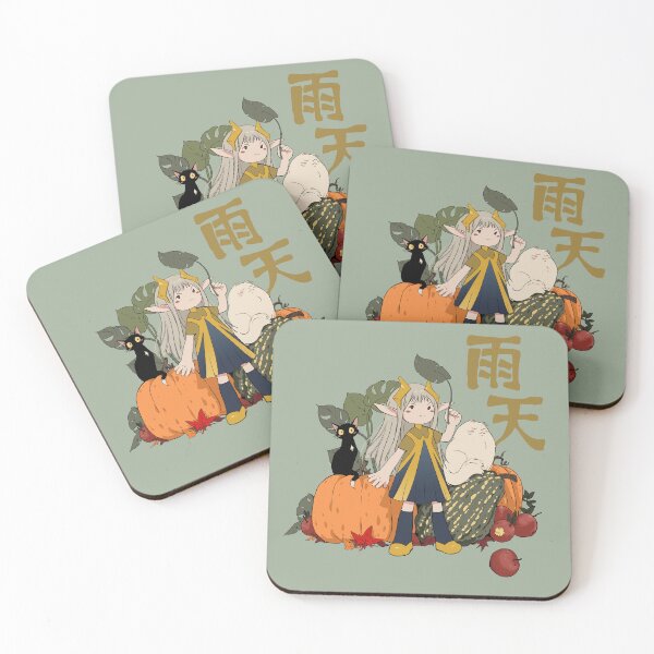 Item preview, Autumn Elf With Her Glorious Cats Chinese Rainy Days Version designed and sold by doodlingjay.