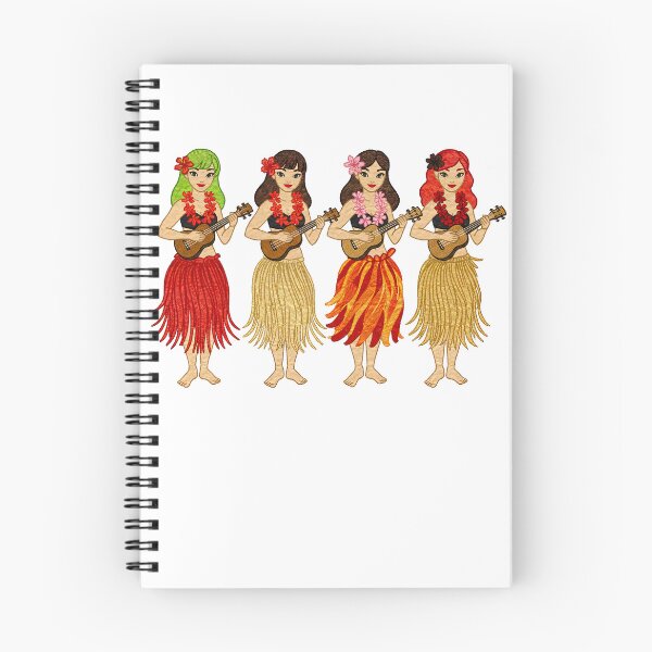 Item preview, Vintage Hawaiian Hula Dancers designed and sold by TeeARTHY.