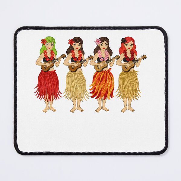 Item preview, Vintage Hawaiian Hula Dancers designed and sold by TeeARTHY.