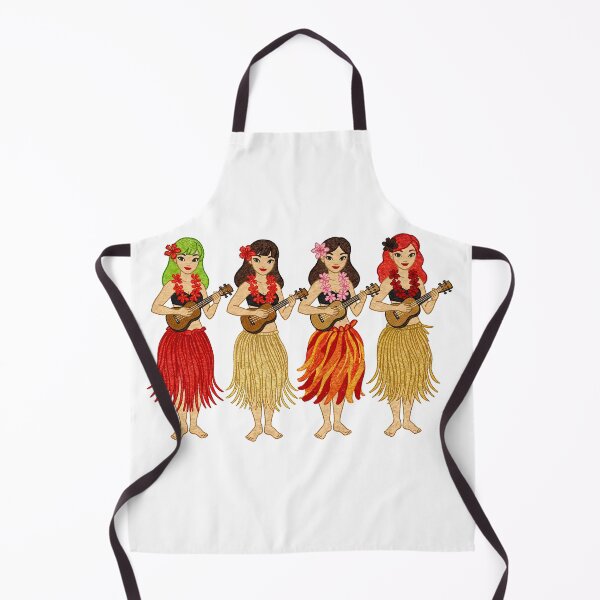 Item preview, Vintage Hawaiian Hula Dancers designed and sold by TeeARTHY.