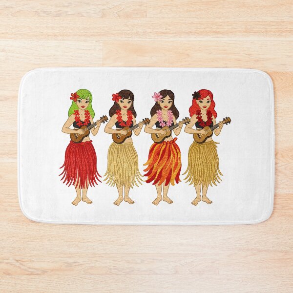 Item preview, Vintage Hawaiian Hula Dancers designed and sold by TeeARTHY.