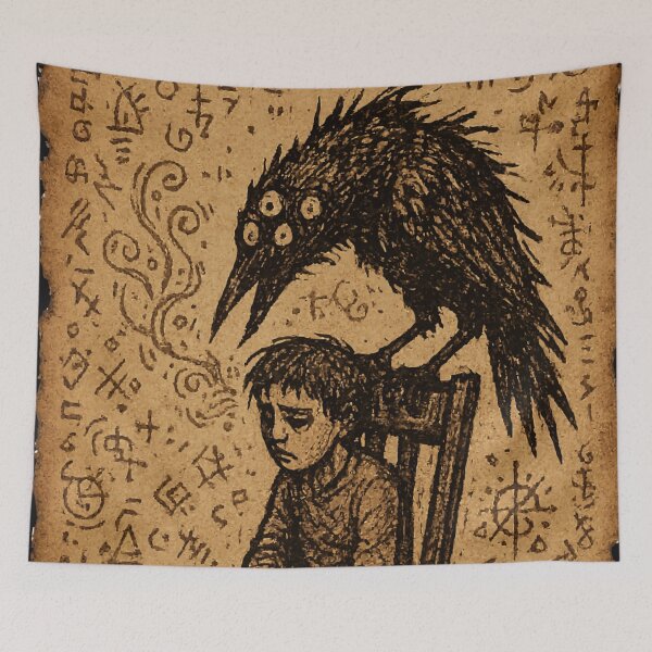 Item preview, The Burden That Watches designed and sold by AbstractAnom.