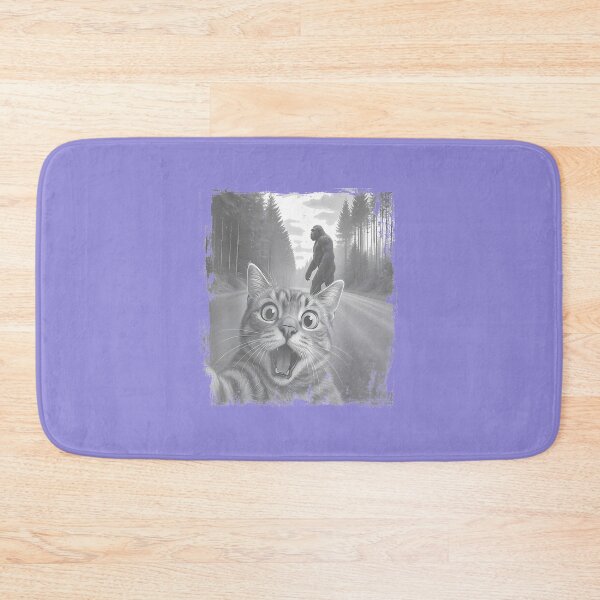 Item preview, Cat'S Surprising Bigfoot Encounter - Funny Forest Selfie By Merch, Limited Edition, Perfect Gift Fo designed and sold by HALEYBEVERLY.