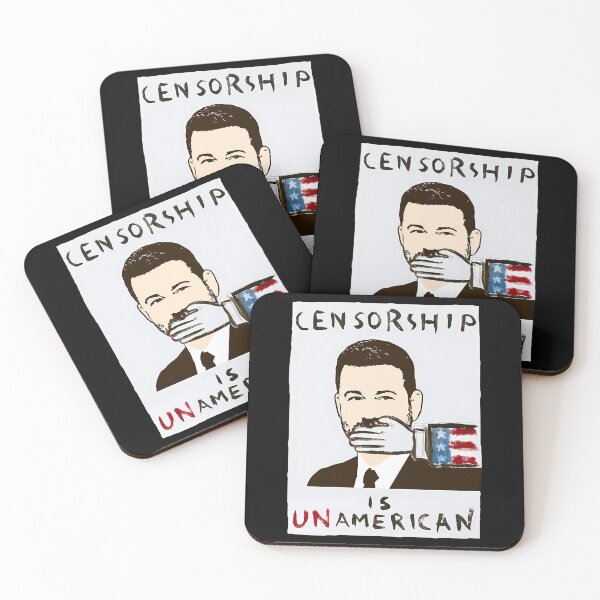 Item preview, Censorship Is Unamerican Jimmy Kimmel designed and sold by grover-stolia.