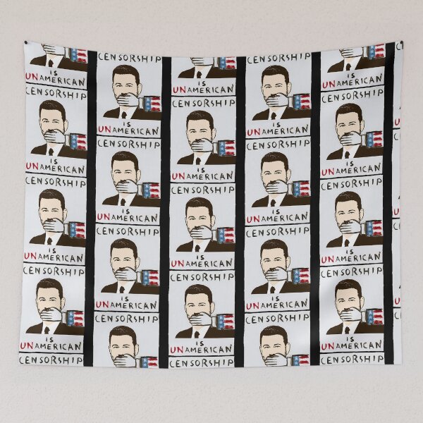 Item preview, Censorship Is Unamerican Jimmy Kimmel designed and sold by grover-stolia.