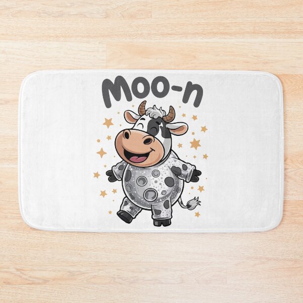 Item preview, Moo-n - Cute Astronaut Cow designed and sold by Alchemy Void.
