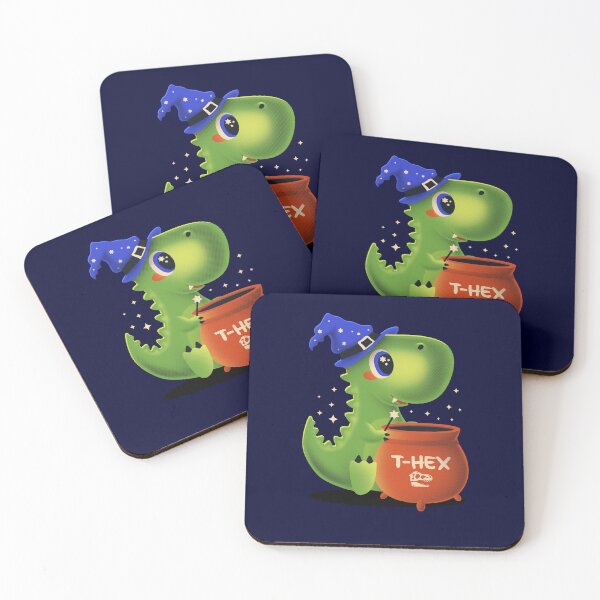 Item preview, T-Hex — Cute Halloween Dino Wizard designed and sold by erion5k.