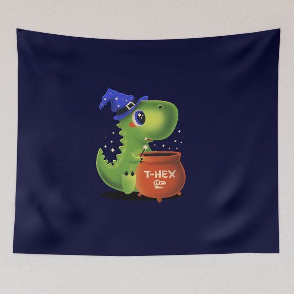 Item preview, T-Hex — Cute Halloween Dino Wizard designed and sold by erion5k.