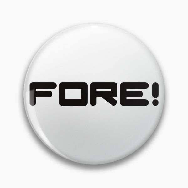 Item preview, Fore! designed and sold by the-craft-shop.