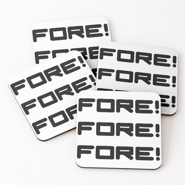 Item preview, Fore! designed and sold by the-craft-shop.