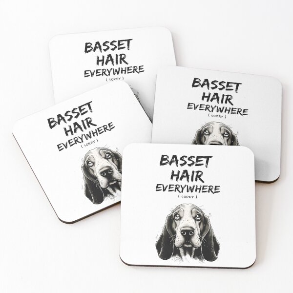 Item preview, Dog Hair Everywhere - Bassett Hound designed and sold by Made You a Masterpiece.