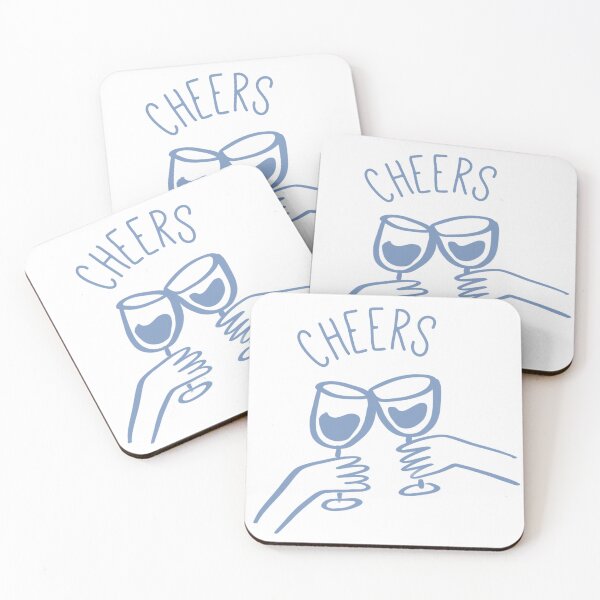 Item preview, Cheers - Clinking Wine Glasses designed and sold by AmbientArtCo.
