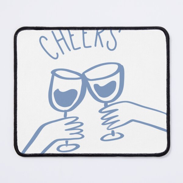 Item preview, Cheers - Clinking Wine Glasses designed and sold by AmbientArtCo.