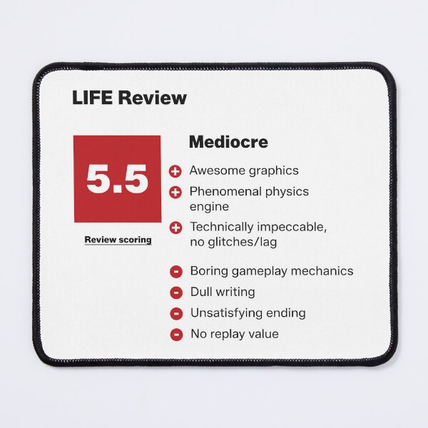 Item preview, Life Gaming Review designed and sold by Giaci1991.
