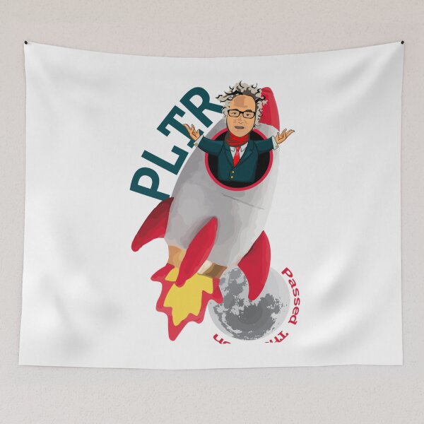 Item preview, Ticker Symbol PLTR To The Moon Passed The Moon designed and sold by endr-anglish.