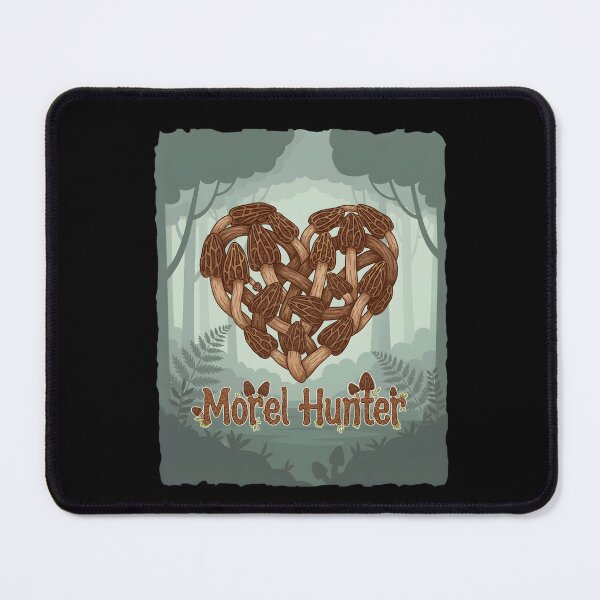 Item preview, Morel mushroom hunting, fungi hunter, mushroom collecting, shiitake happens, shiitake happens, Mushroom Creatures,  Mushrooms, cute, goblincore designed and sold by Collagedream.