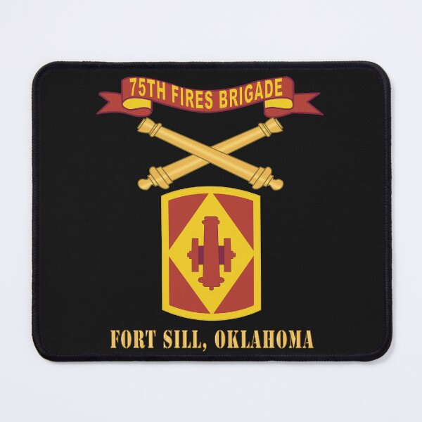 Item preview, Army - 75th Fires Brigade w Br - Ribbon, Fort Sill, Oklahoma X 300 designed and sold by Military Insignia Products.