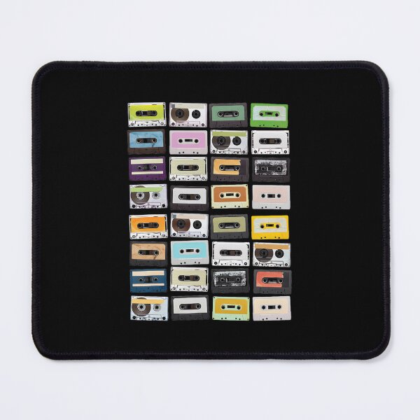 Item preview, Cassette Tapes Mixtapes 1980s Radio Music Graphic Print 		 designed and sold by lcnnhwzssux44.