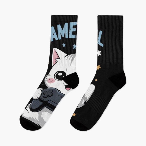 Item preview, Gamer Cat Kitten Cute Gaming designed and sold by LunaCrazeArt.
