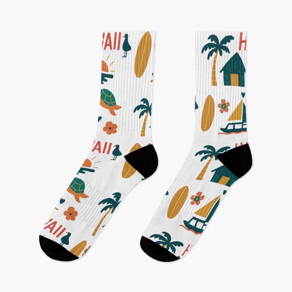 Item preview, Colorful Hawaii Travel Icons designed and sold by Gaby112703.