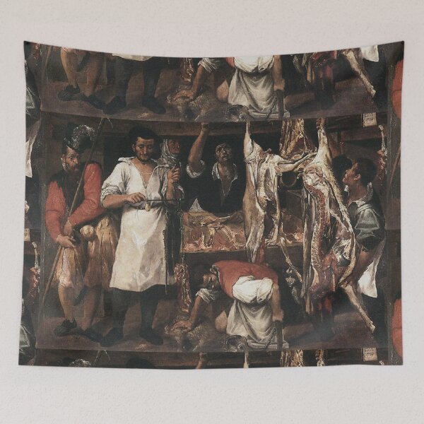 Item preview,  Butcher's shop - Carracci designed and sold by Vintage Designs +.