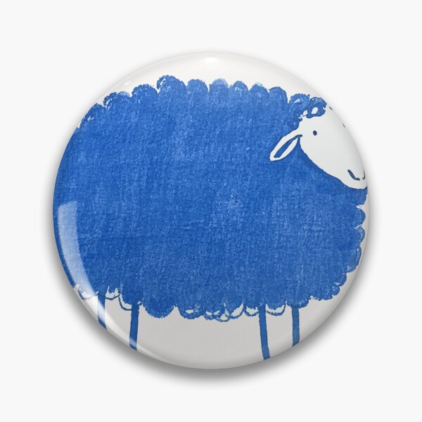 Item preview, Whimsical Blue Cloud Sheep designed and sold by zzz888.