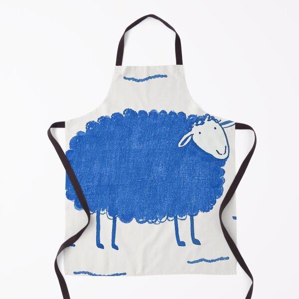 Item preview, Whimsical Blue Cloud Sheep designed and sold by zzz888.