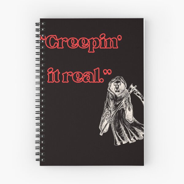 Item preview,  Creepin' It Real Ghost Spooky Quote designed and sold by Happyfreedom.
