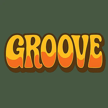 Artwork thumbnail, Groovy Retro Lettering Design by Le Grand Requin