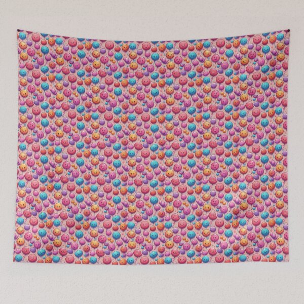 Item preview, Smiling Lollipop Pattern designed and sold by JenchiDesigns.