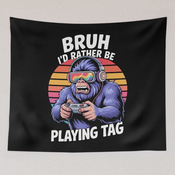 Item preview, Gaming Bruh Video Game Gamer designed and sold by LunaCrazeArt.