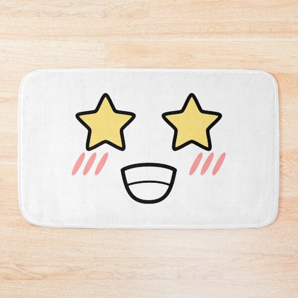 Item preview, Cute kawaii blushing star eyes face designed and sold by BlushyPrint.