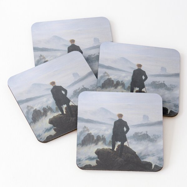 Item preview, Caspar David Friedrich Wanderer above the Sea of Fog designed and sold by Vintage Designs +.