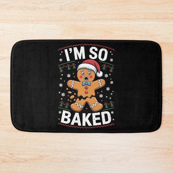 Item preview, Gingerbread Christmas Funny Cookie Baking designed and sold by LunaCrazeArt.