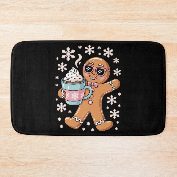 Item preview, Gingerbread Drinking Christmas Cute Xmas designed and sold by LunaCrazeArt.