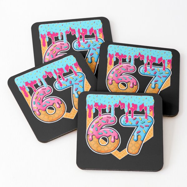 Item preview, funny 67 meme halloween Baseball Drip Ice Cream designed and sold by BASKF.