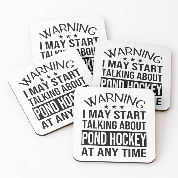 Item preview, I May Start Talking About Pond Hockey At Any Time - Funny Pond Hockey designed and sold by abe-lingram.