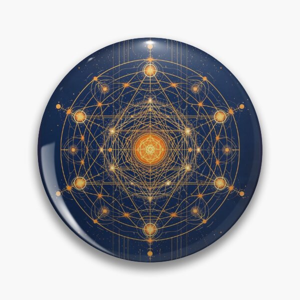 Item preview, Celestial Harmony: Sacred Geometry Mandala of the Cosmos designed and sold by ArtivaNest.