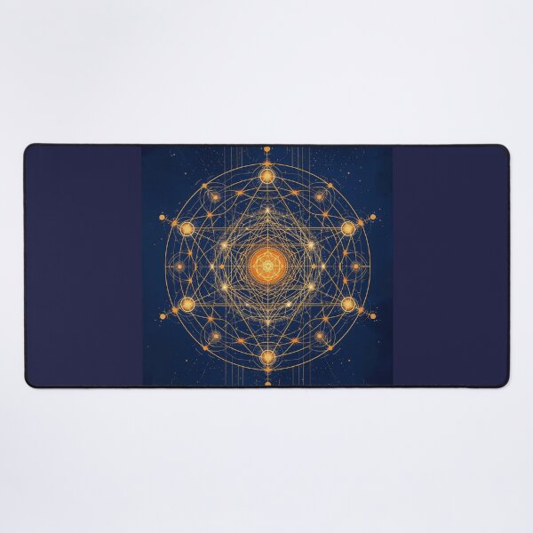 Item preview, Celestial Harmony: Sacred Geometry Mandala of the Cosmos designed and sold by ArtivaNest.