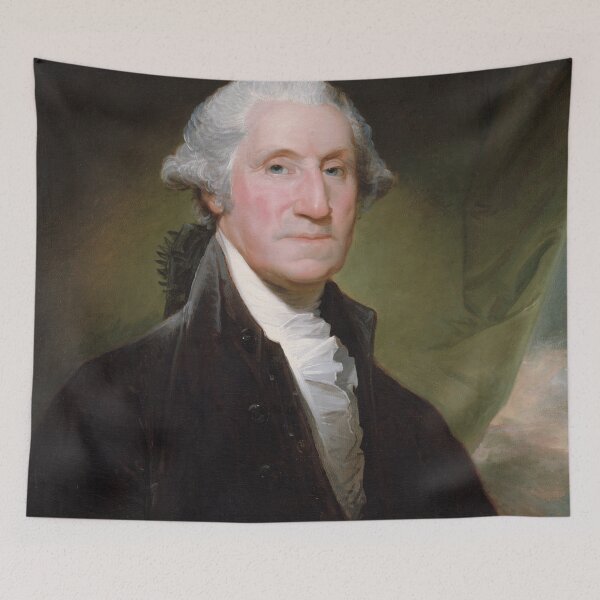 Item preview, George Washington by Gilbert Stuart designed and sold by Vintage Designs +.