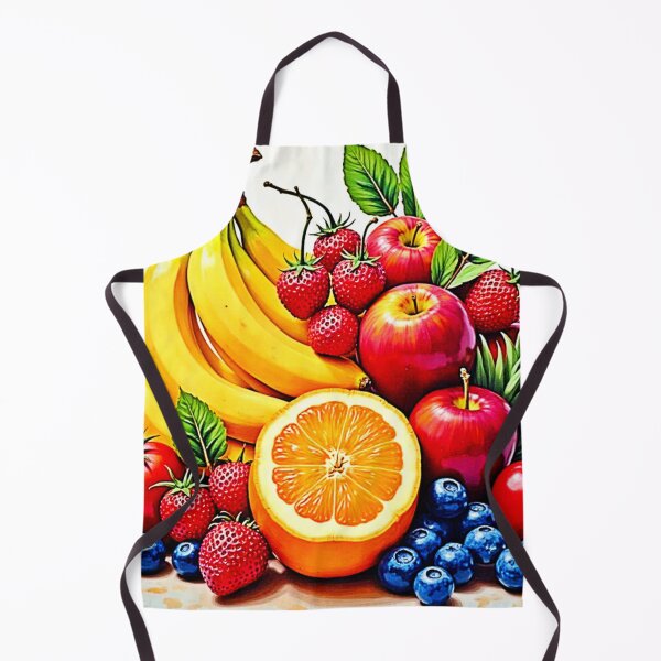 Item preview, Vibrant Fresh Fruit Delight Design designed and sold by Health And Fitness Posts e-Store.