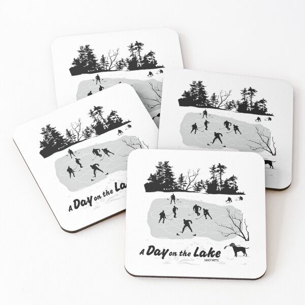 Item preview, Day On The Lake Hockey designed and sold by abe-lingram.